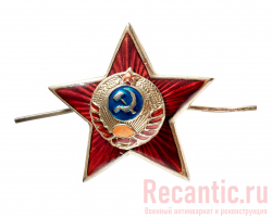 Значок - кокарда сотрудника внутренних дел (СССР) #2