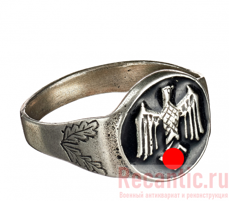 Кольцо Wehrmacht (серебро) #2