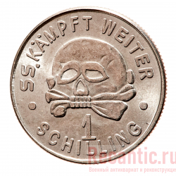 Монета "1 Schilling SS 1940 год" (никель)