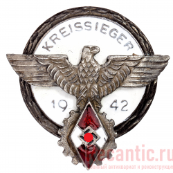 Знак "Kreissieger" 1942 год