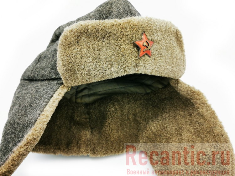 Солдатская Шапка Ушанка Ссср Купить