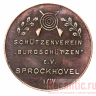 Медаль "Schutzenverein Burgschutzen" (медь)
