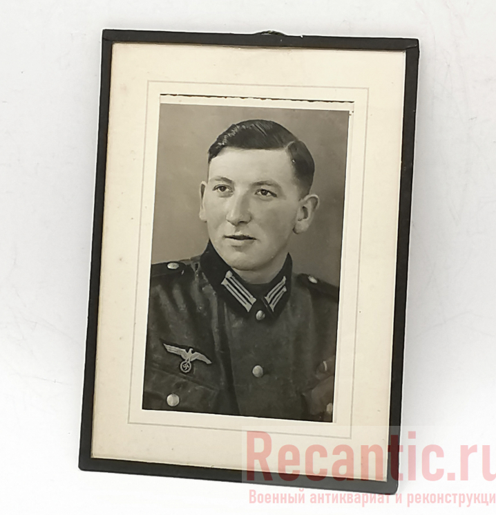 Фото немецкого солдата в рамке #1
