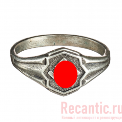 Кольцо Третьего Рейха (серебро) #1