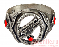 Перстень десантника Luftwaffe (серебро) 