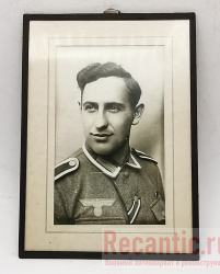 Фото немецкого солдата в рамке #2