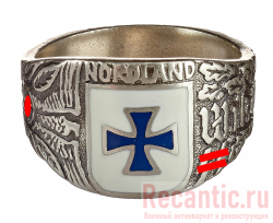Кольцо Wiking Nordland SS (серебро) #3