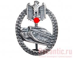 Знак-щиток Wehrmacht "За отличную стрельбу для танкистов"