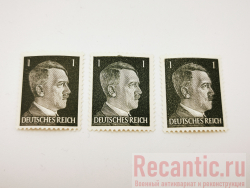 Почтовые марки 3 Рейха (3 шт.)