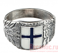 Кольцо Wiking Nordland SS (серебро) #4