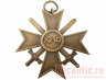 Крест "За военные заслуги" с мечами 1939