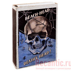 Коробок спичечный "Beach-Head. Death's Head"