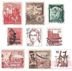 Почтовые марки 3 Рейха (9 шт) #6