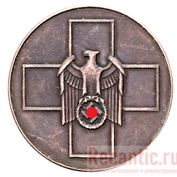 Медаль "За заботу о немецком народе" 1939 год (медь)