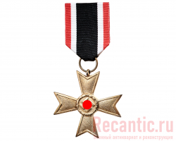 Крест "За военные заслуги" (без мечей, на ленте, 2 класс, 1939 год)