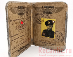 Удостоверение 3 Рейха "1 Kosaken Division"