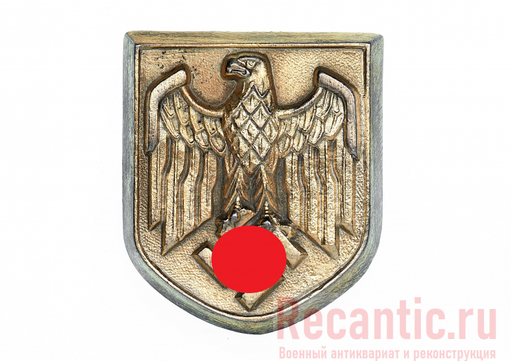 Кокарда "Щит с орлом Wehrmacht" (под бронзу)