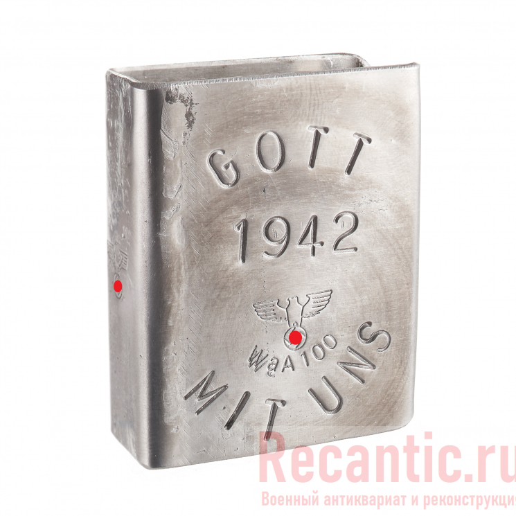 Спичечница "Gott Mit Uns" 1942 год