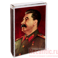 Коробок спичечный с портретом Сталина #6