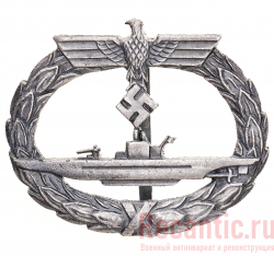 Знак "Член экипажа подводной лодки" (под серебро)