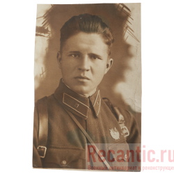 Фото Младшего лейтенанта 1940 год