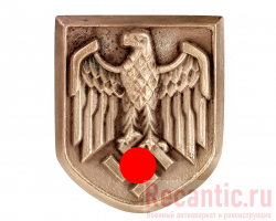 Кокарда "Щит с орлом Wehrmacht" (под бронзу) #2