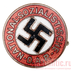 Знак членский партийный NSDAP (Ges. Gesch, Hoffstatter Bonn)