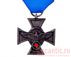 Крест "За верную службу в полиции" (в серебре)