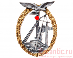 Знак Luftwaffe "За морское сражение" (в золоте)